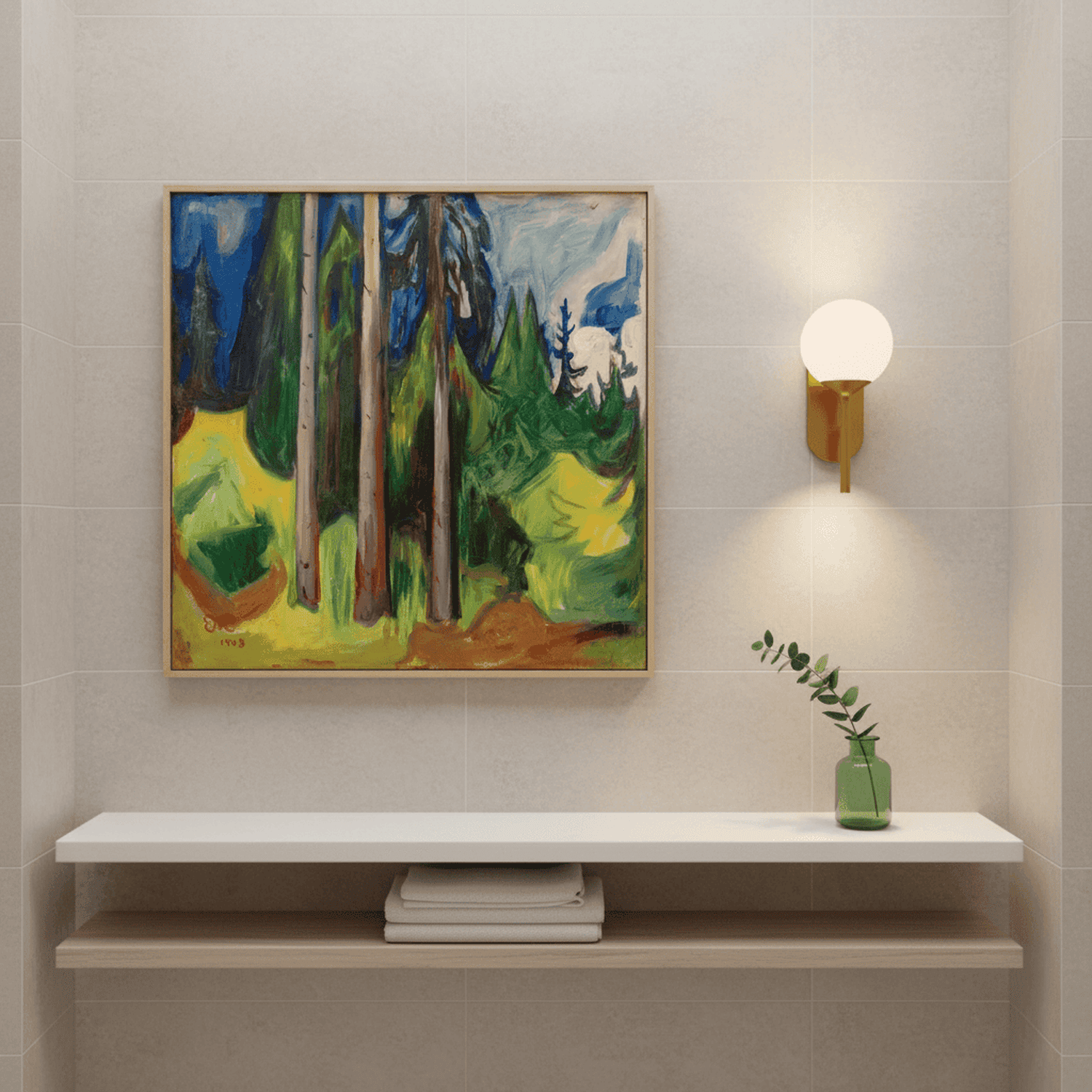 Der Wald | Edvard Munch