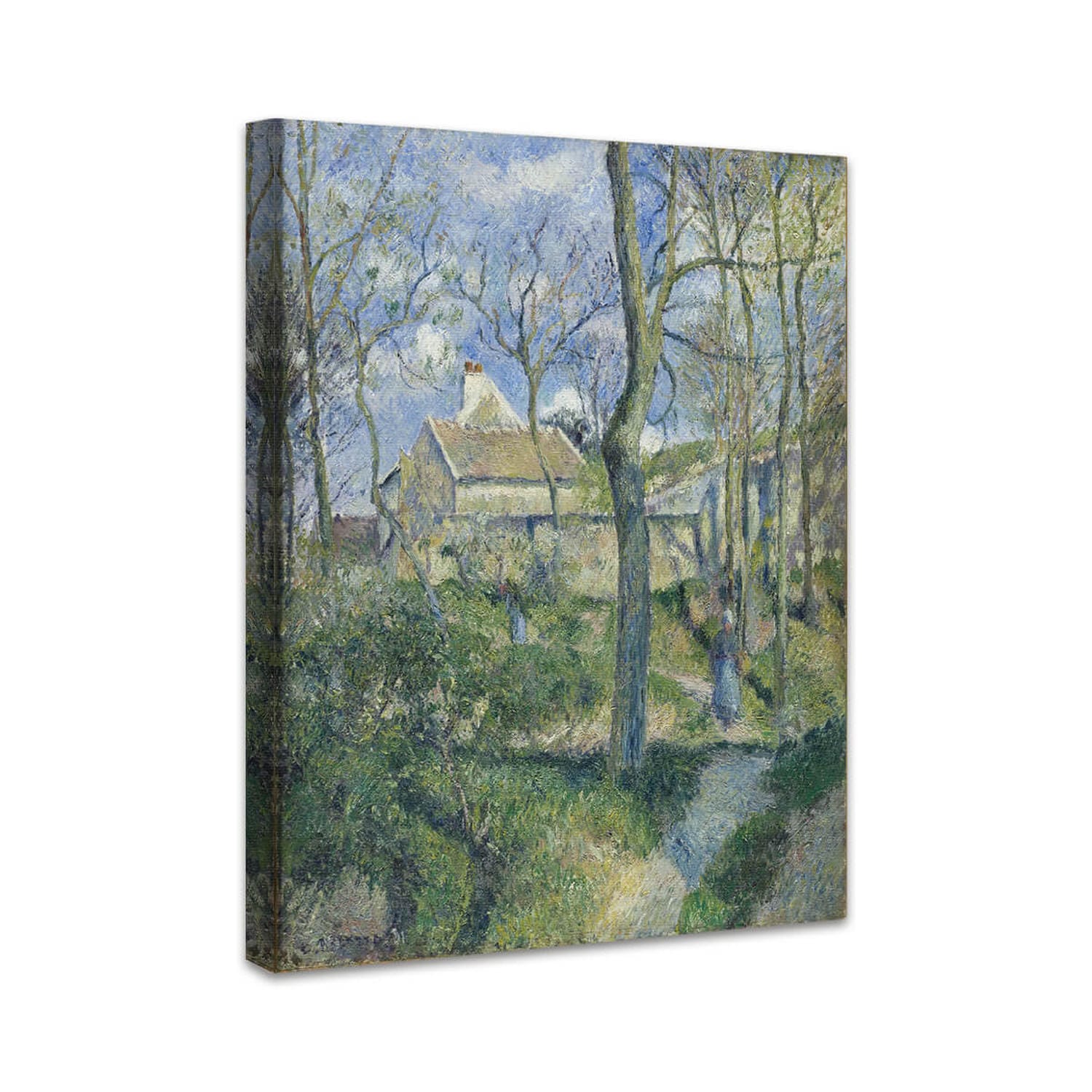 Der Weg zu Les Pouilleux, Pontoise | Camille Pissarro