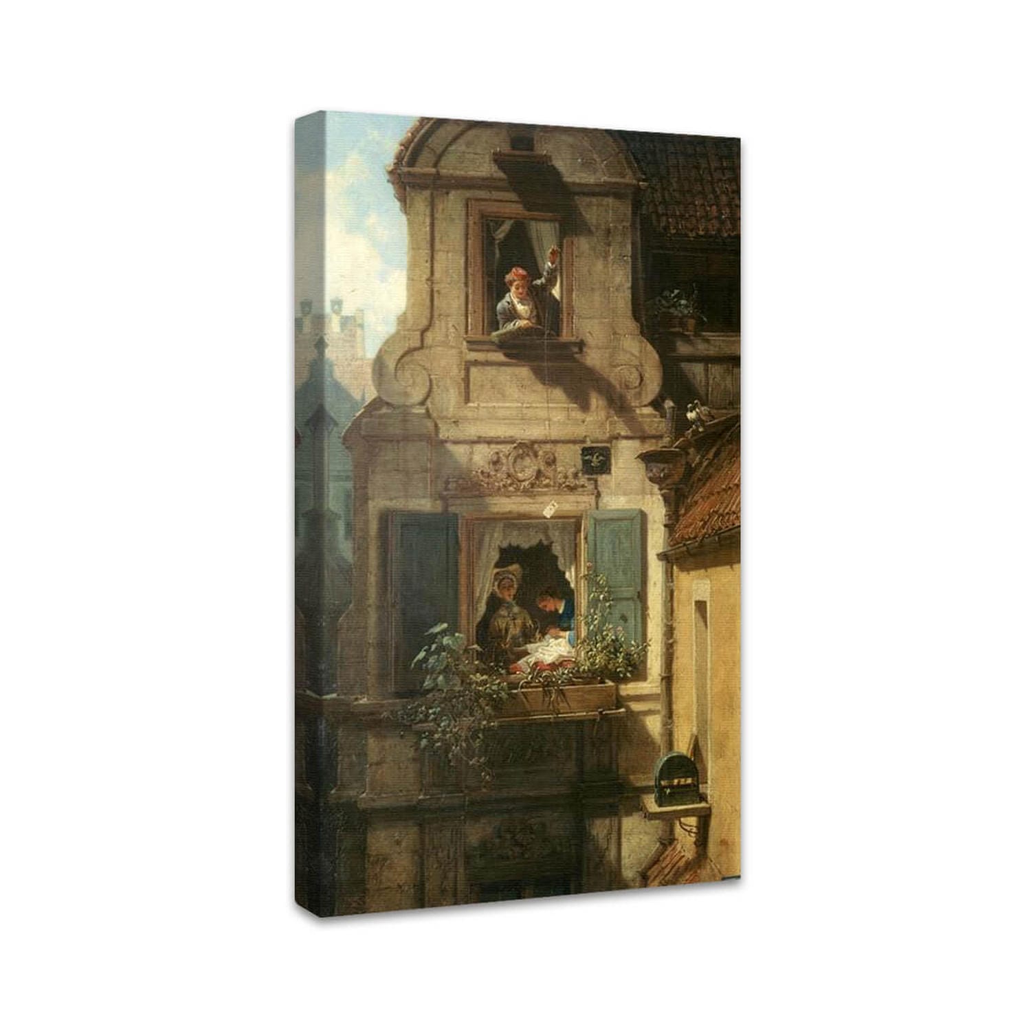 Der abgefangene Liebesbrief | Carl Spitzweg