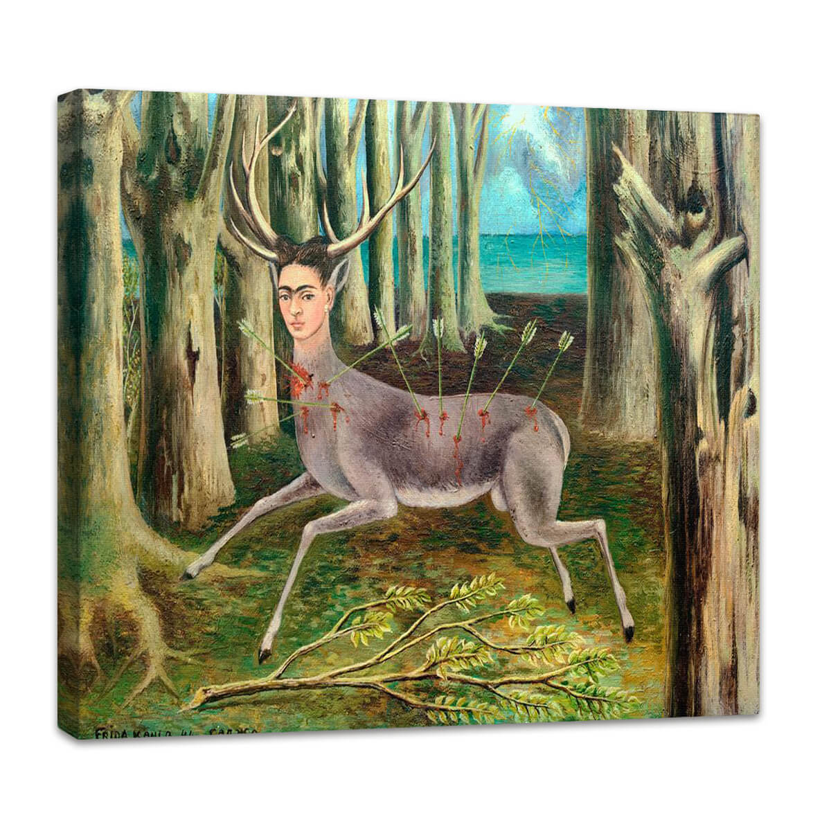 Der verletzte Hirsch | Frida Kahlo