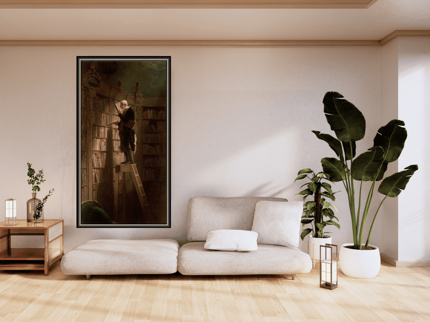 Der Bücherwurm | Carl Spitzweg