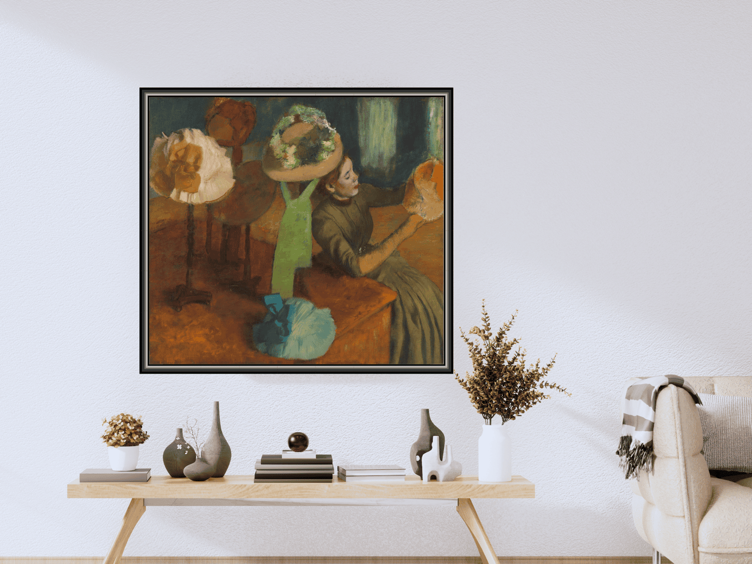 Der Hutmacherladen | Edgar Degas