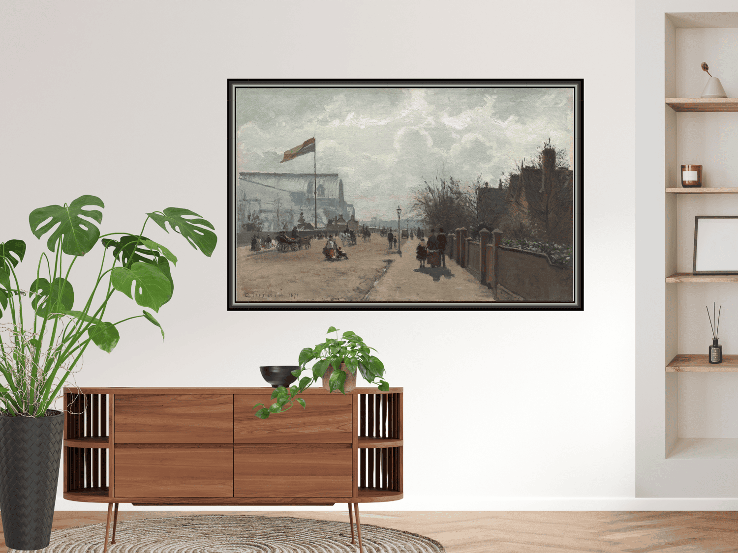 Der Kristallpalast | Camille Pissarro