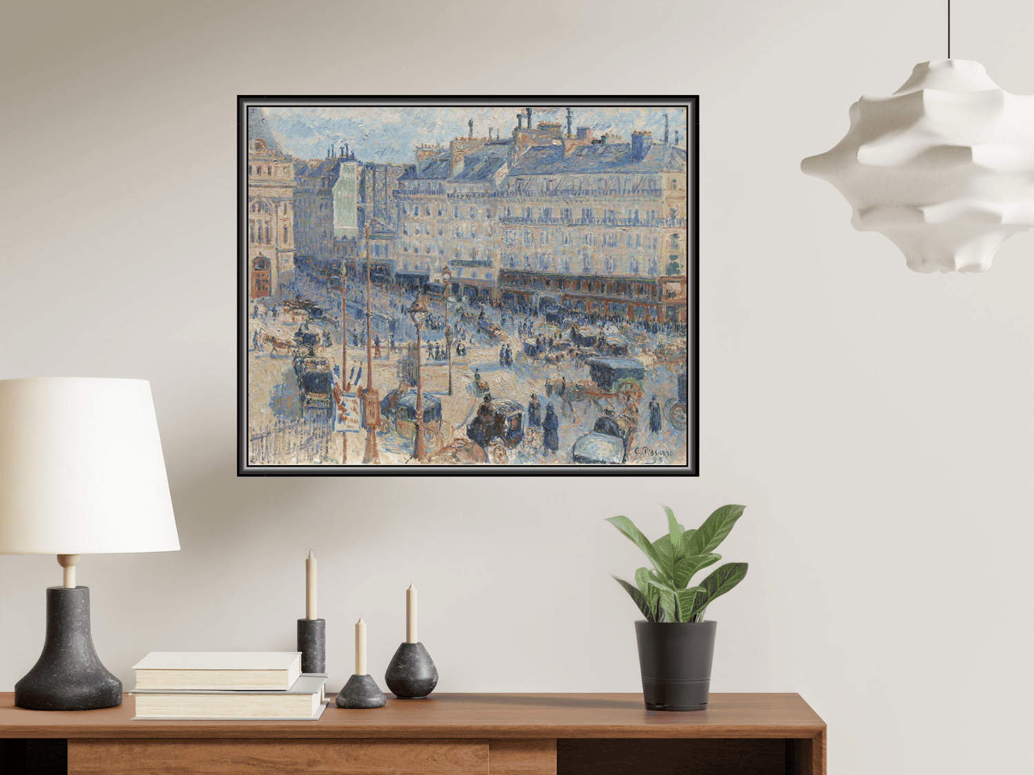 Der Place du Havre, Paris | Camille Pissarro