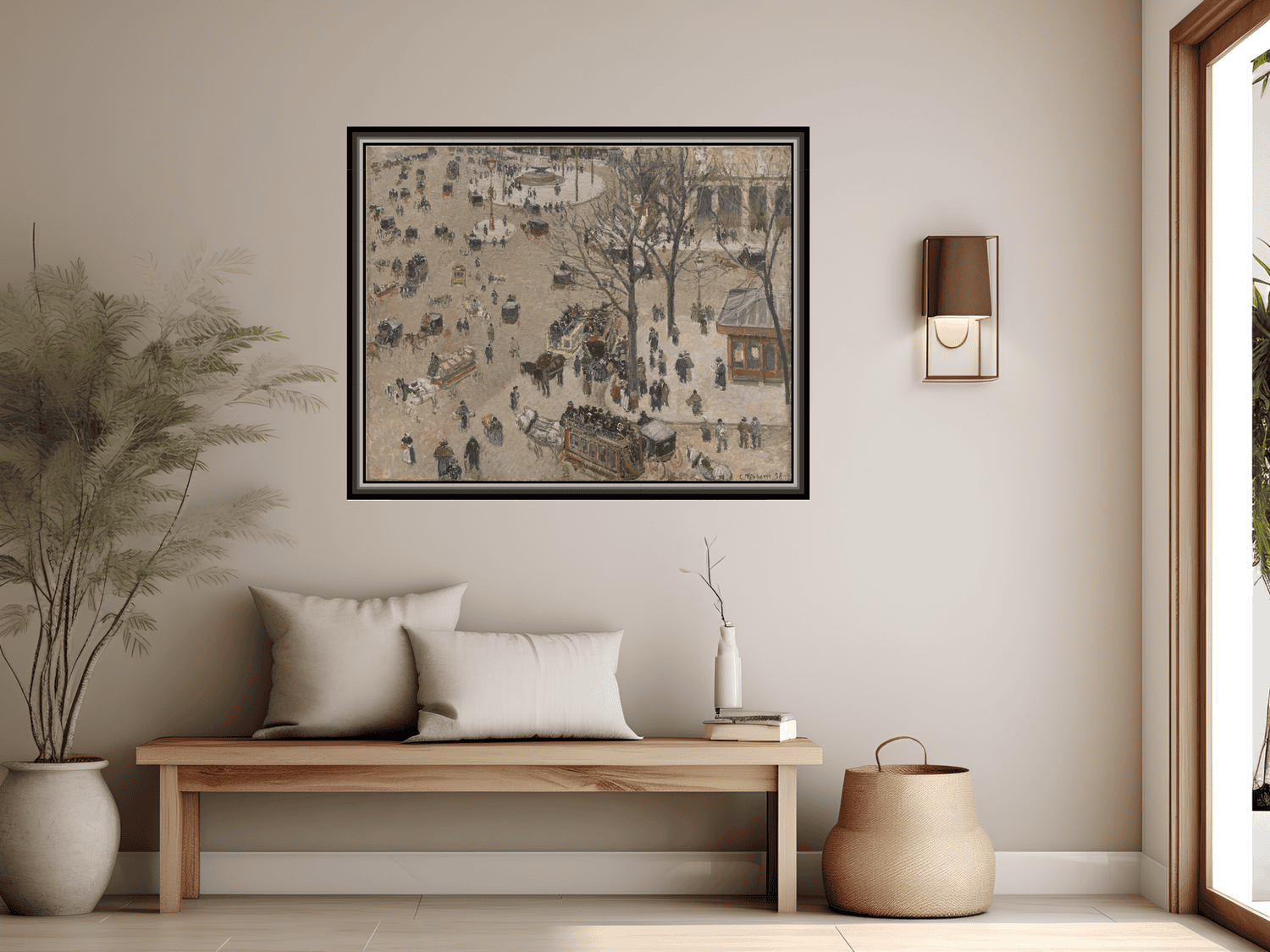 Der Platz des Französischen Theaters | Camille Pissarro