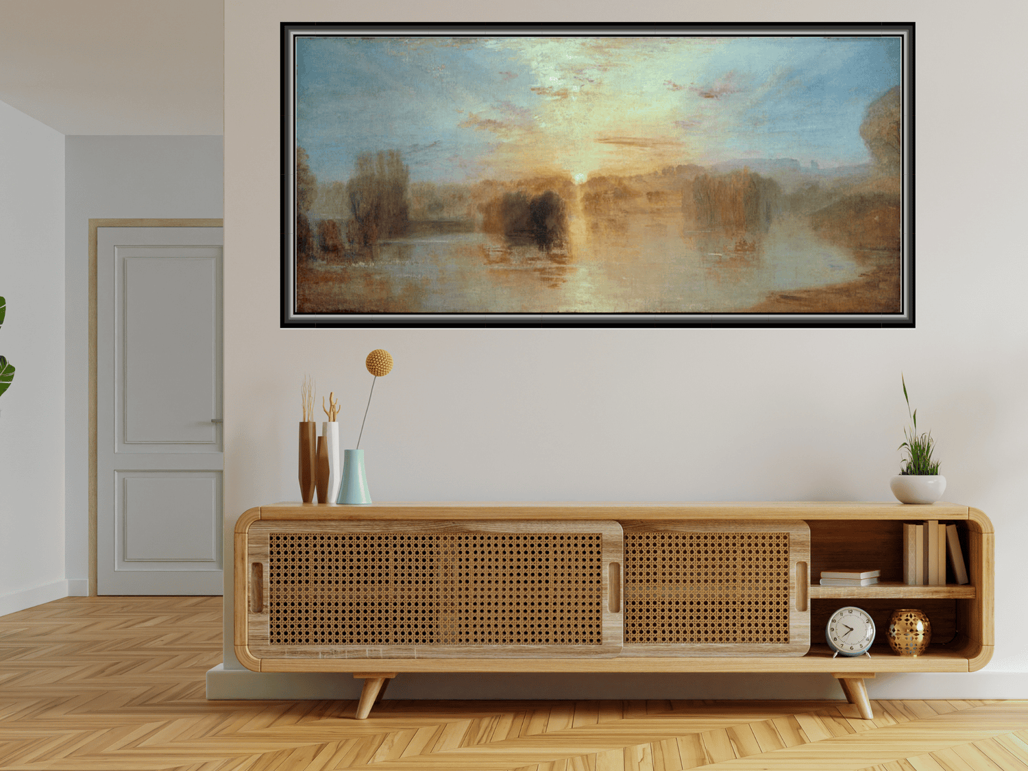 Der See, Petworth, Sonnenuntergang | William Turner