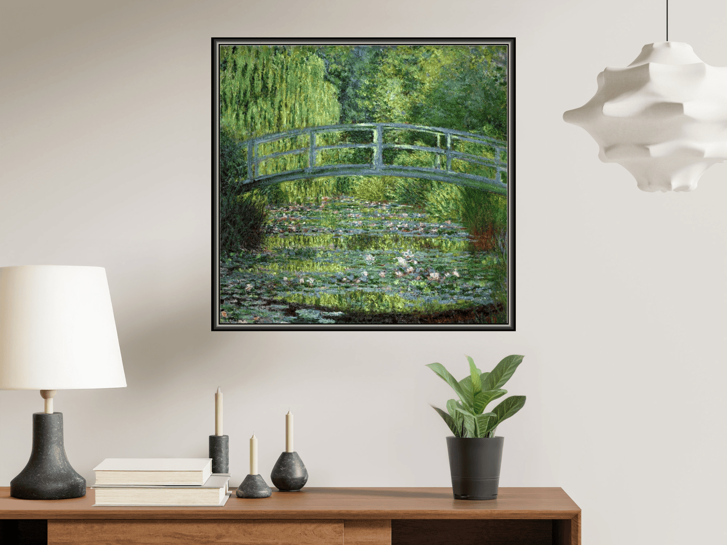 Der Seerosenteich, Harmonie in Grün | Claude Monet