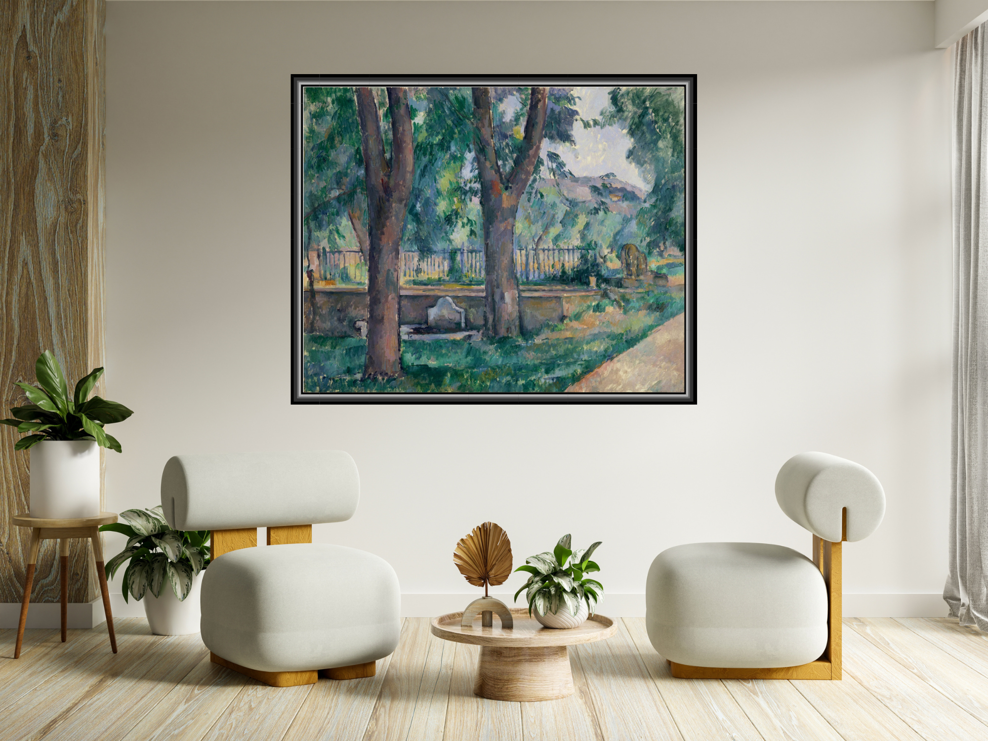Der Teich bei Jas de Bouffan | Paul Cézanne