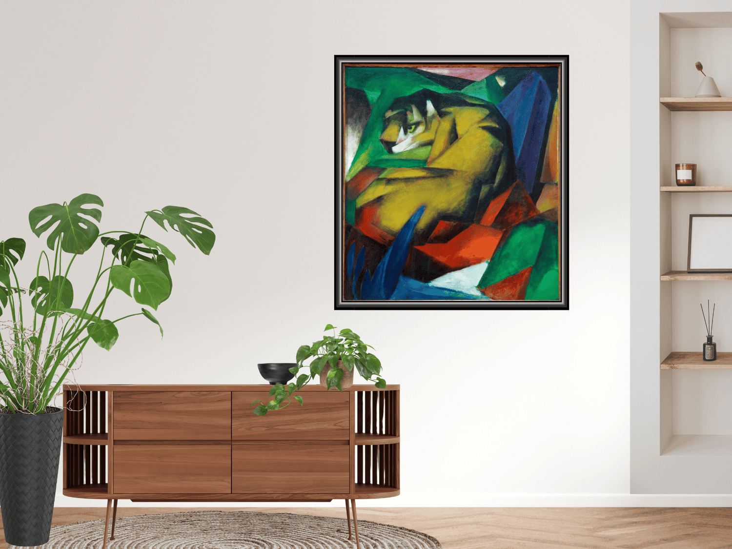 Der Tiger | Franz Marc