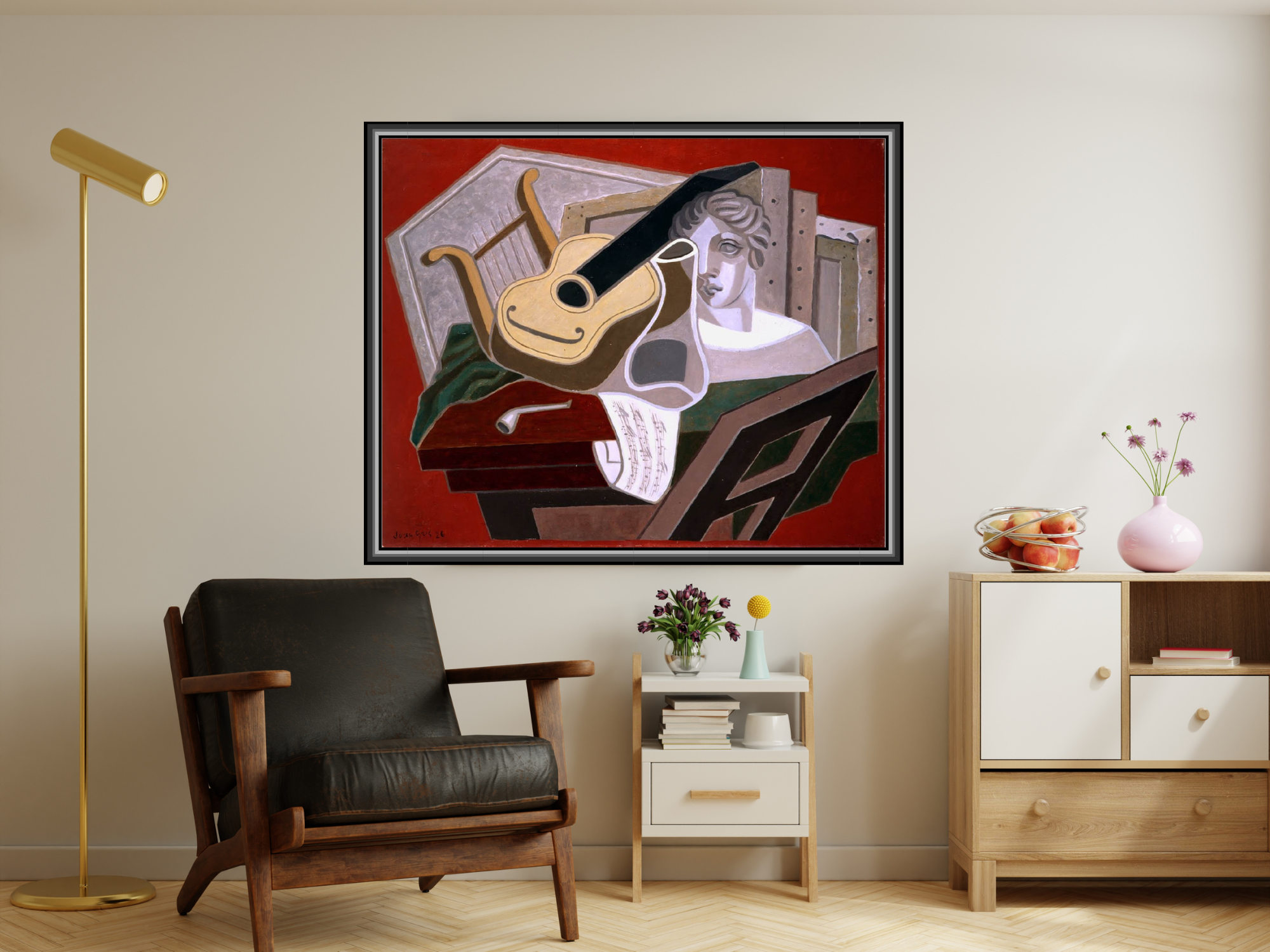 Der Tisch des Musikers | Juan Gris