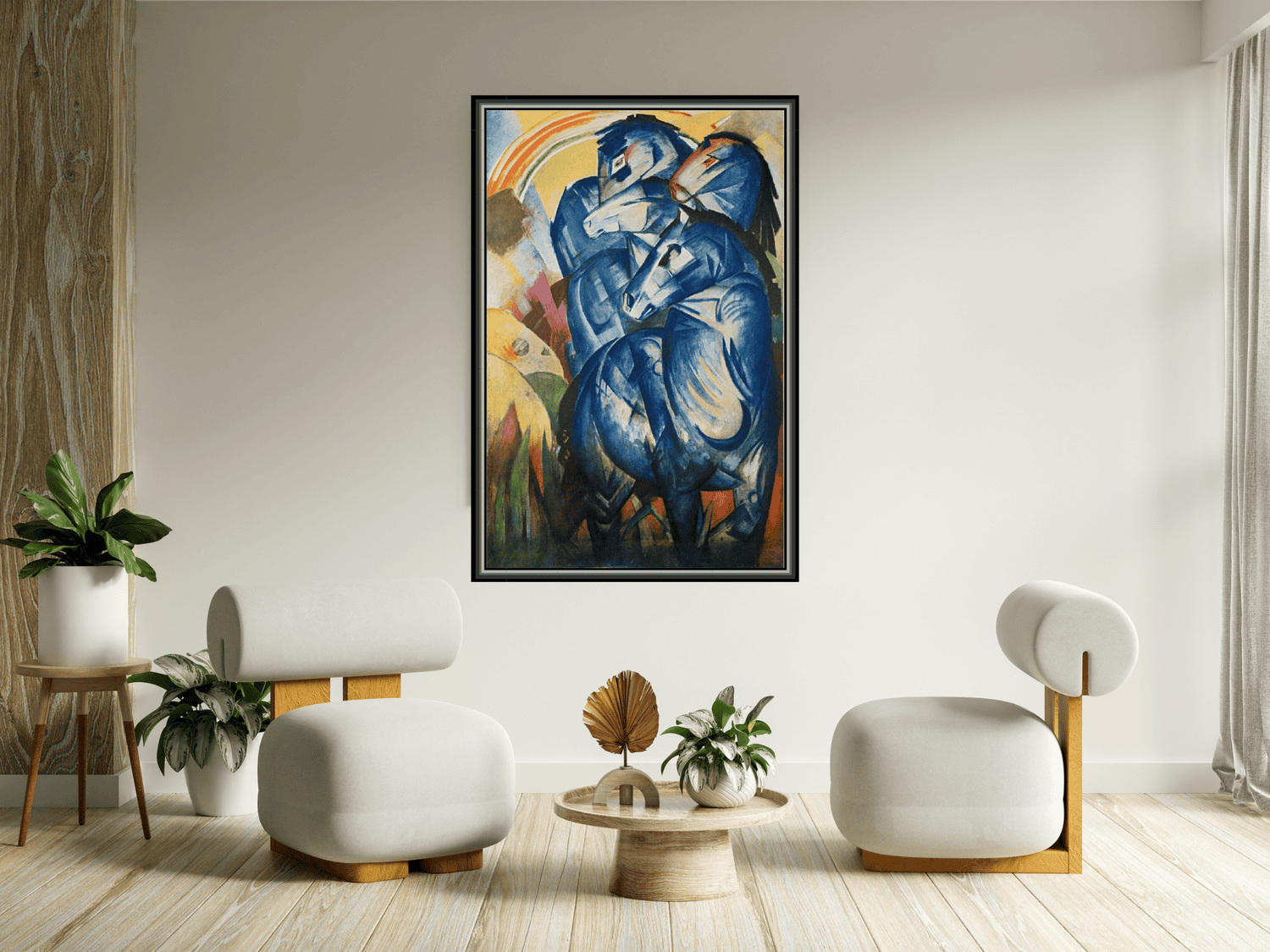 Der Turm der blauen Pferde | Franz Marc