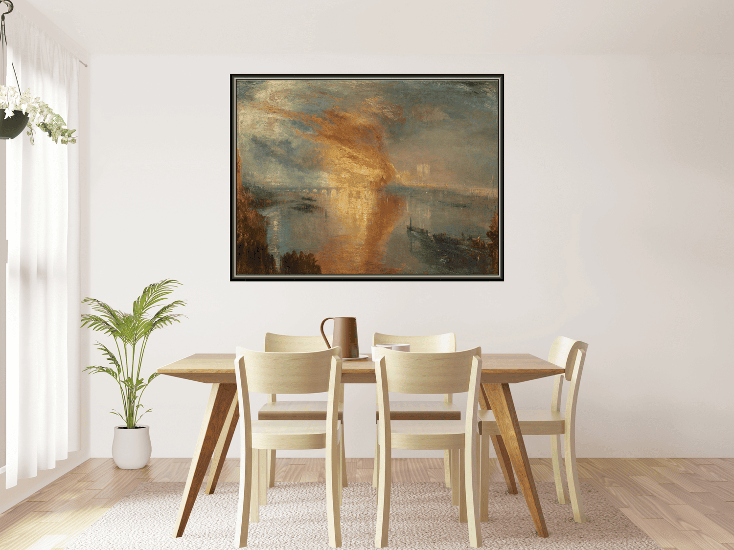 Der Brand der Häuser von Lords und Commons | William Turner