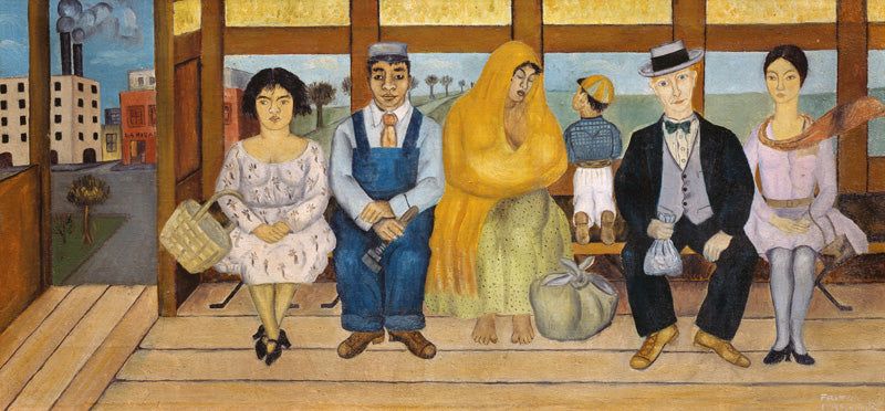 Der Bus Frida Kahlo als Kunstdruck