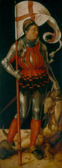 Kunstdruck „Der Heilige Georg“ von Albrecht Dürer