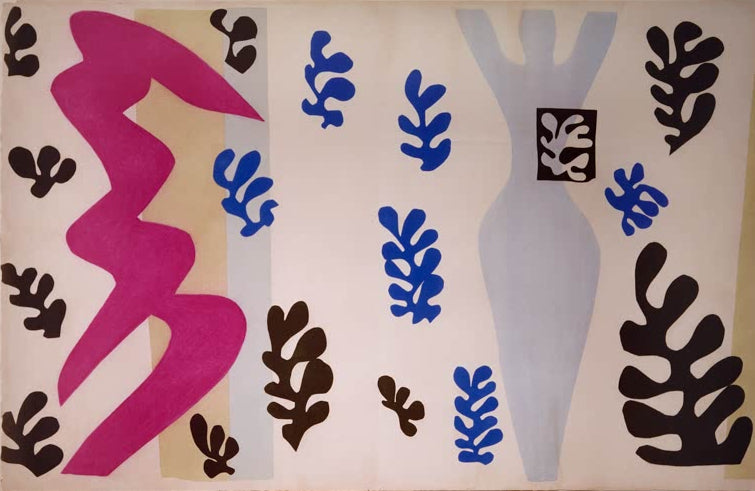 Kunstdruck „Der Messerwerfer, aus ‚Jazz‘“ von Henri Matisse, handgefertigt in Deutschland