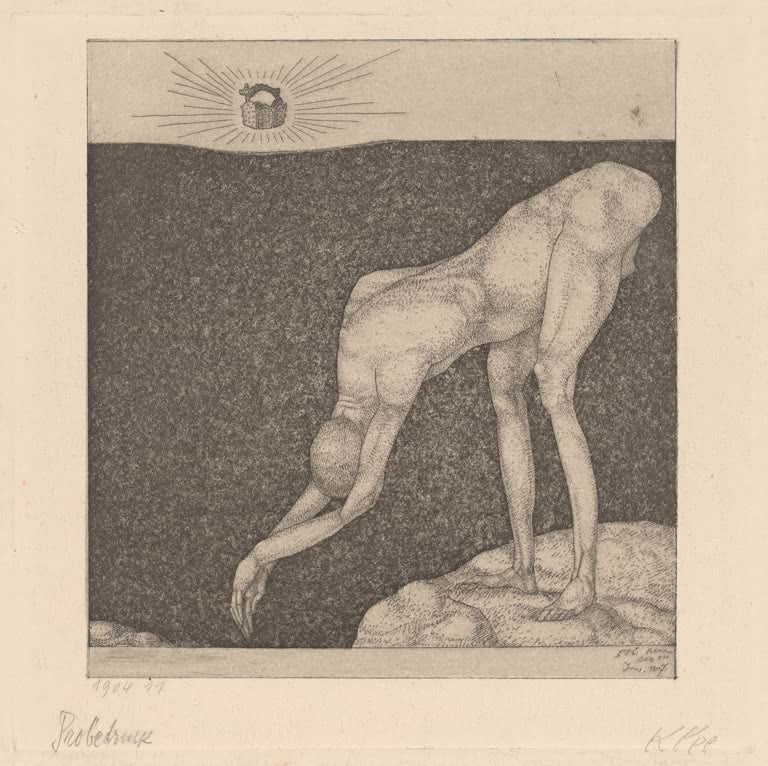 Kunstdruck „Der Monarchist“ von Paul Klee