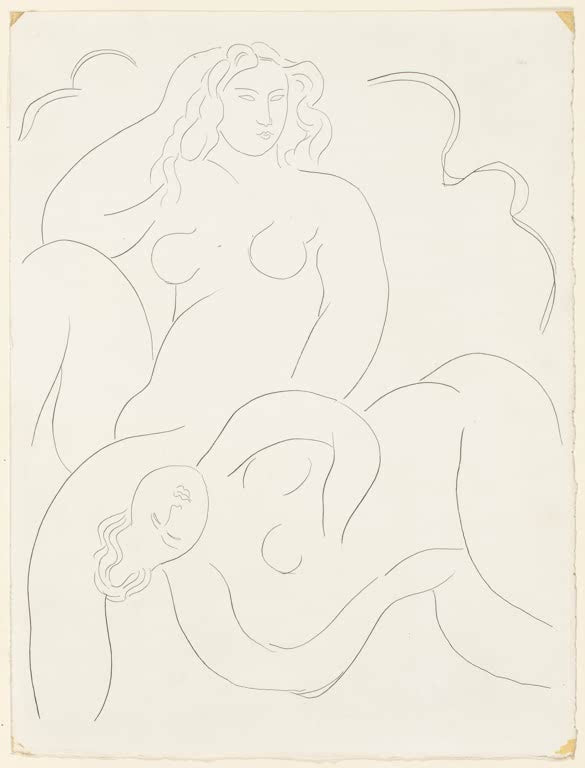 Kunstdruck „Der Nachmittag eines Fauns: Ägloge“ von Henri Matisse, handgefertigt in Deutschland