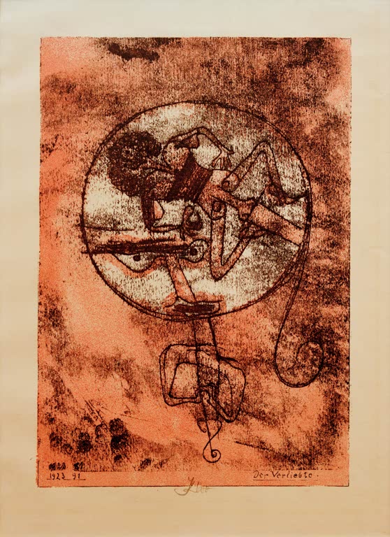 Kunstdruck „Der Verliebte“ von Paul Klee, handgefertigt in Deutschland