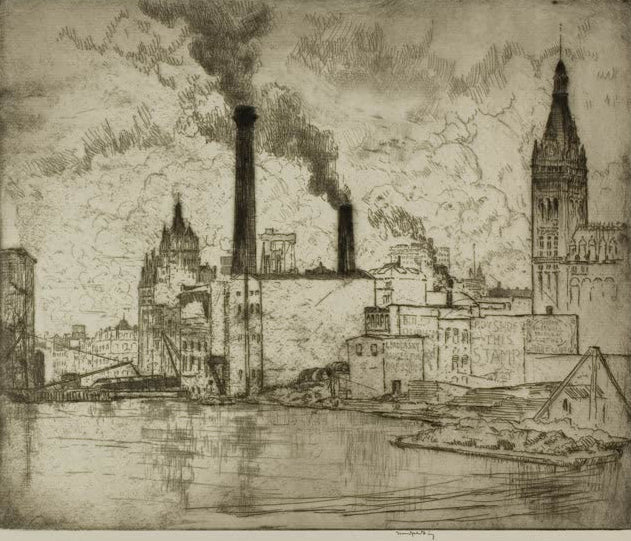 Der große E von Bror Julius Olsson Nordfeldt als Kunstdruck, handgefertigt in Deutschland, erhältlich als Poster oder Leinwand.