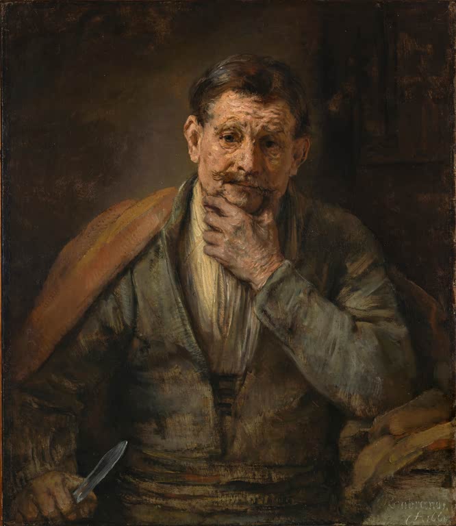 Kunstdruck „Der heilige Bartholomäus“ von Rembrandt van Rijn
