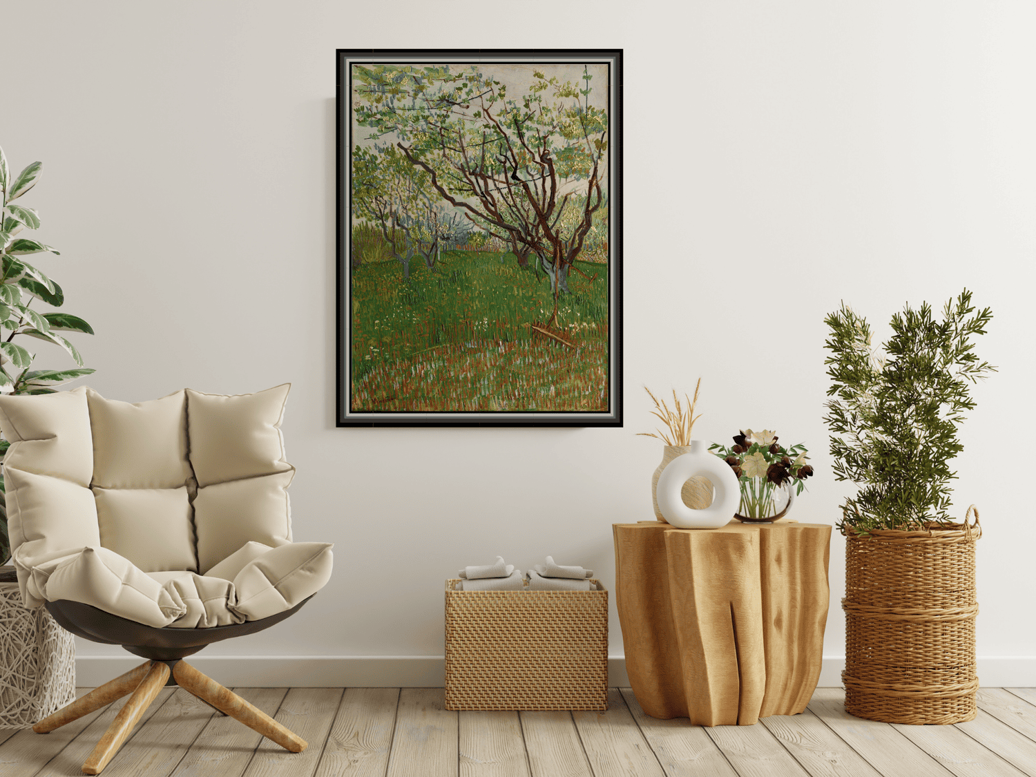 Der blühende Obstgarten | Vincent van Gogh