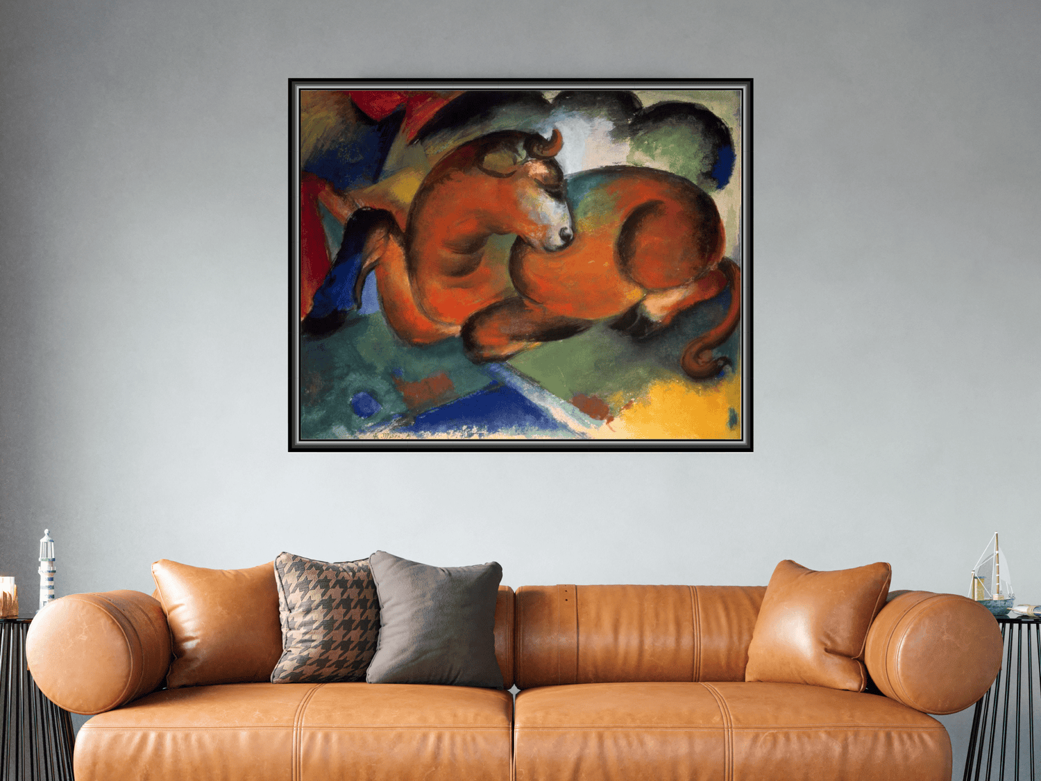 Der rote Stier | Franz Marc