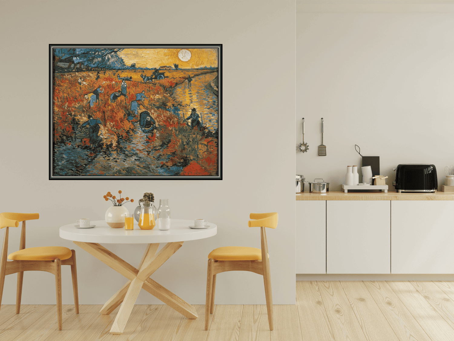 Der rote Weingarten | Vincent van Gogh