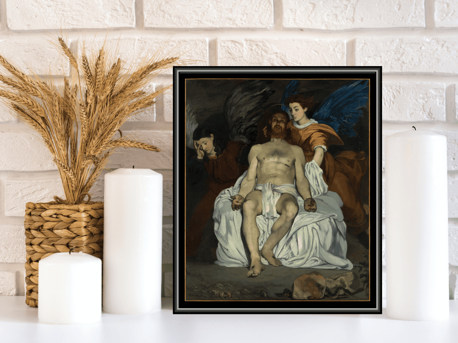 Der tote Christus mit Engeln | Édouard  Manet