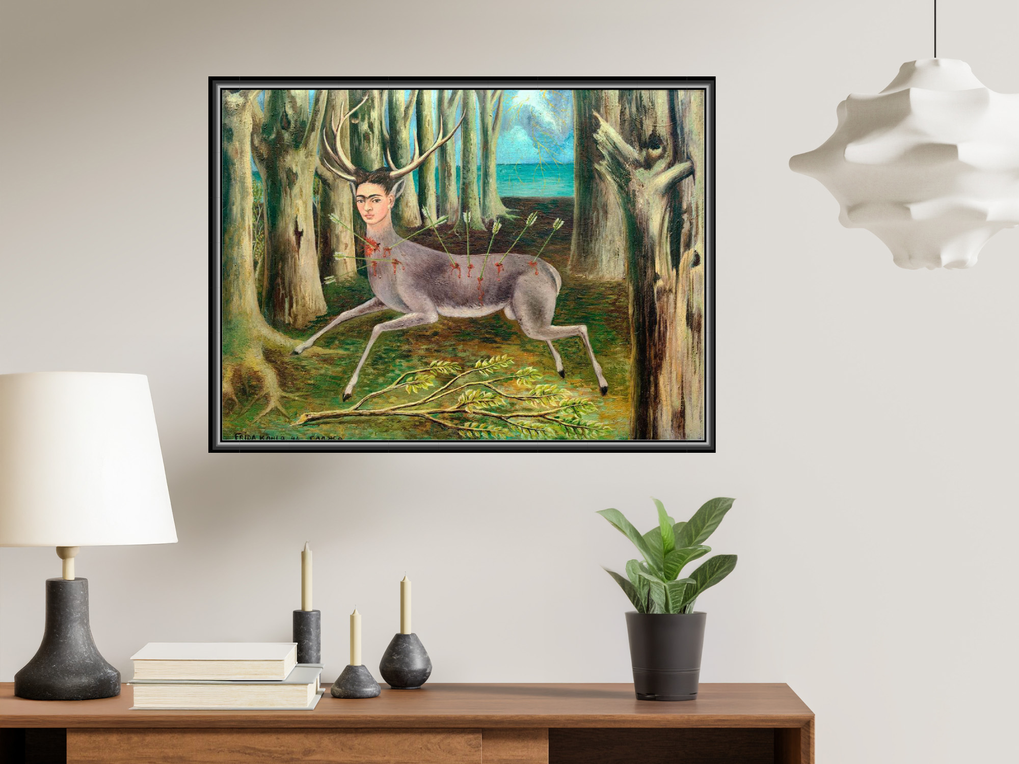 Der verletzte Hirsch | Frida Kahlo