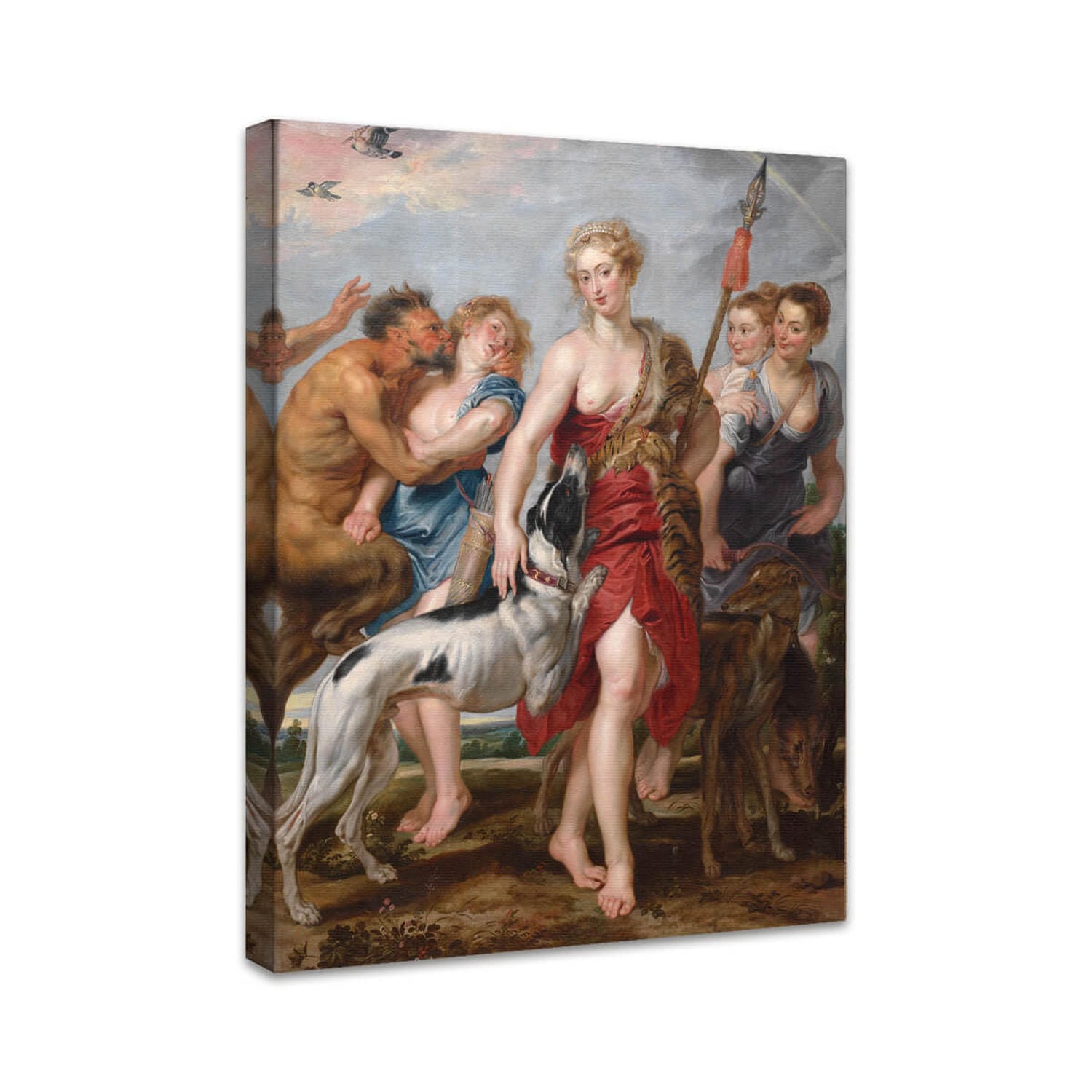 Diana und ihre Nymphen auf dem Weg zur Jagd | Peter Paul Rubens