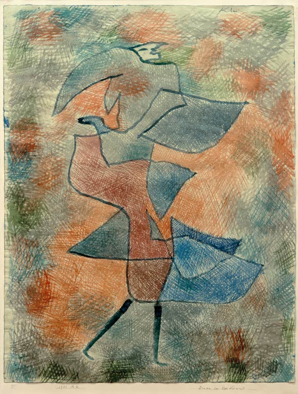 Kunstdruck „Diana im Herbstwind“ von Paul Klee, handgefertigt in Deutschland