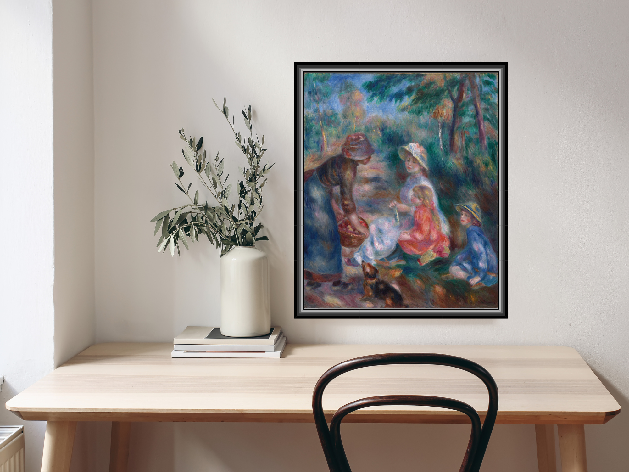 Die Apfelverkäuferin | Pierre-Auguste Renoir