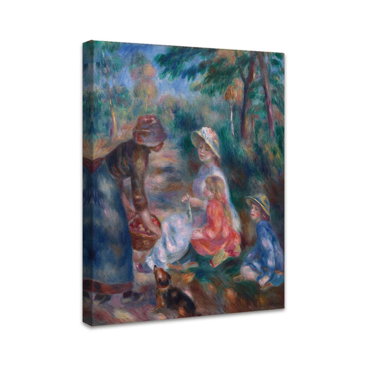 Die Apfelverkäuferin | Pierre-Auguste Renoir