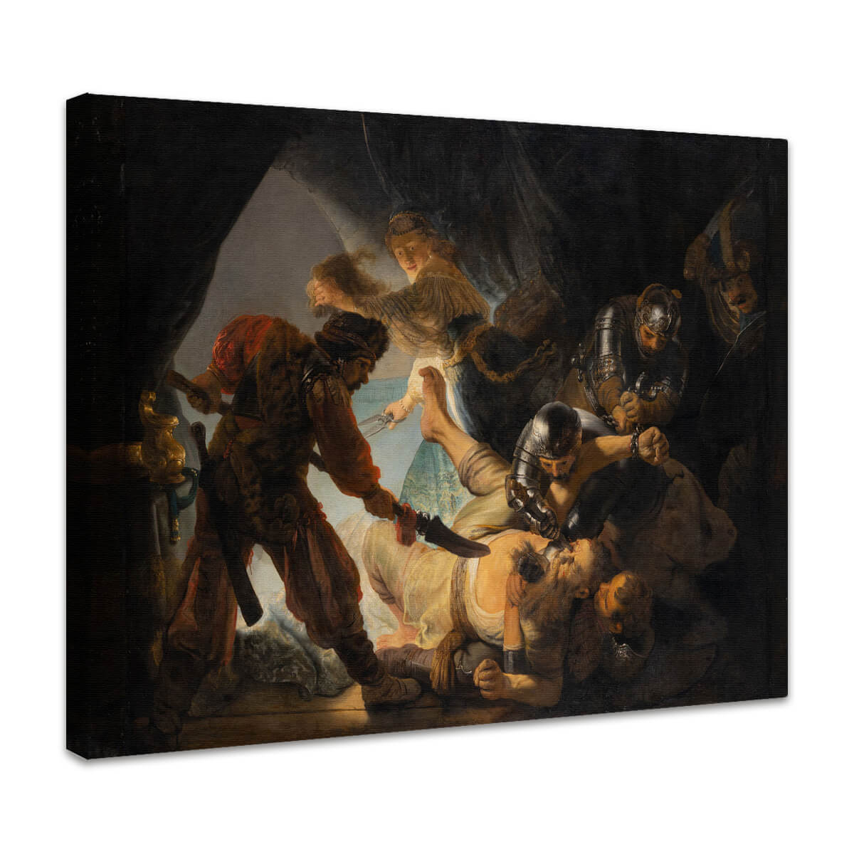Die Blendung Simsons | Rembrandt van Rijn
