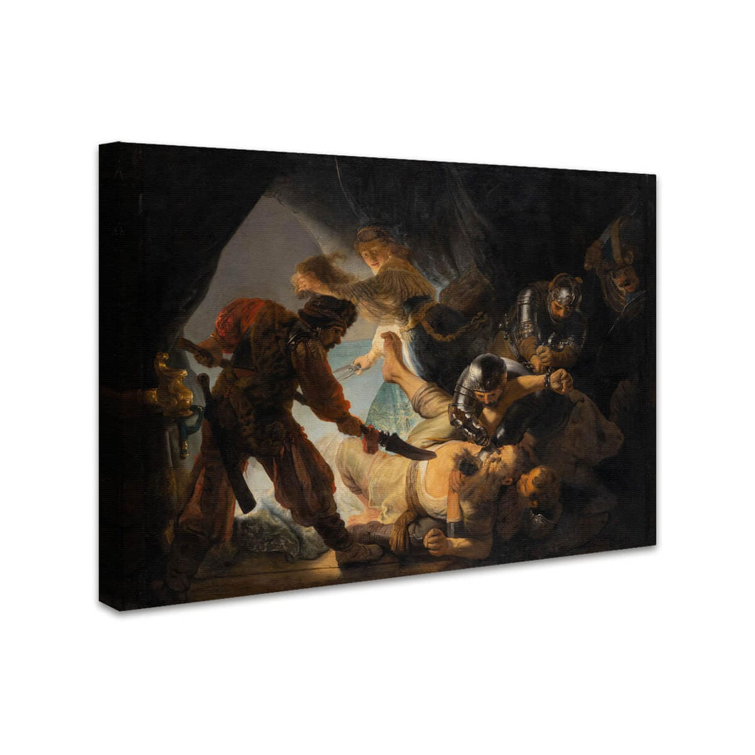 Die Blendung Simsons | Rembrandt van Rijn