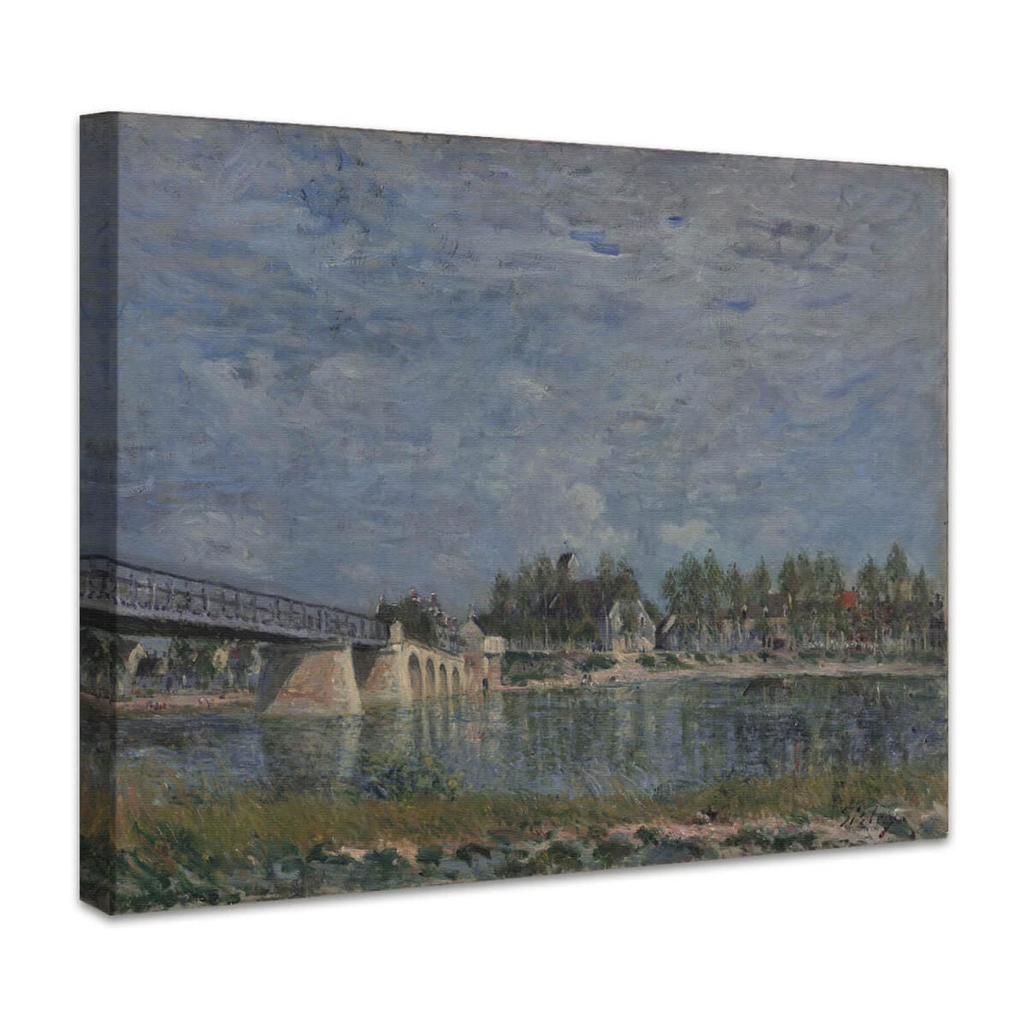 Die Brücke in Saint-Mammès | Alfred Sisley