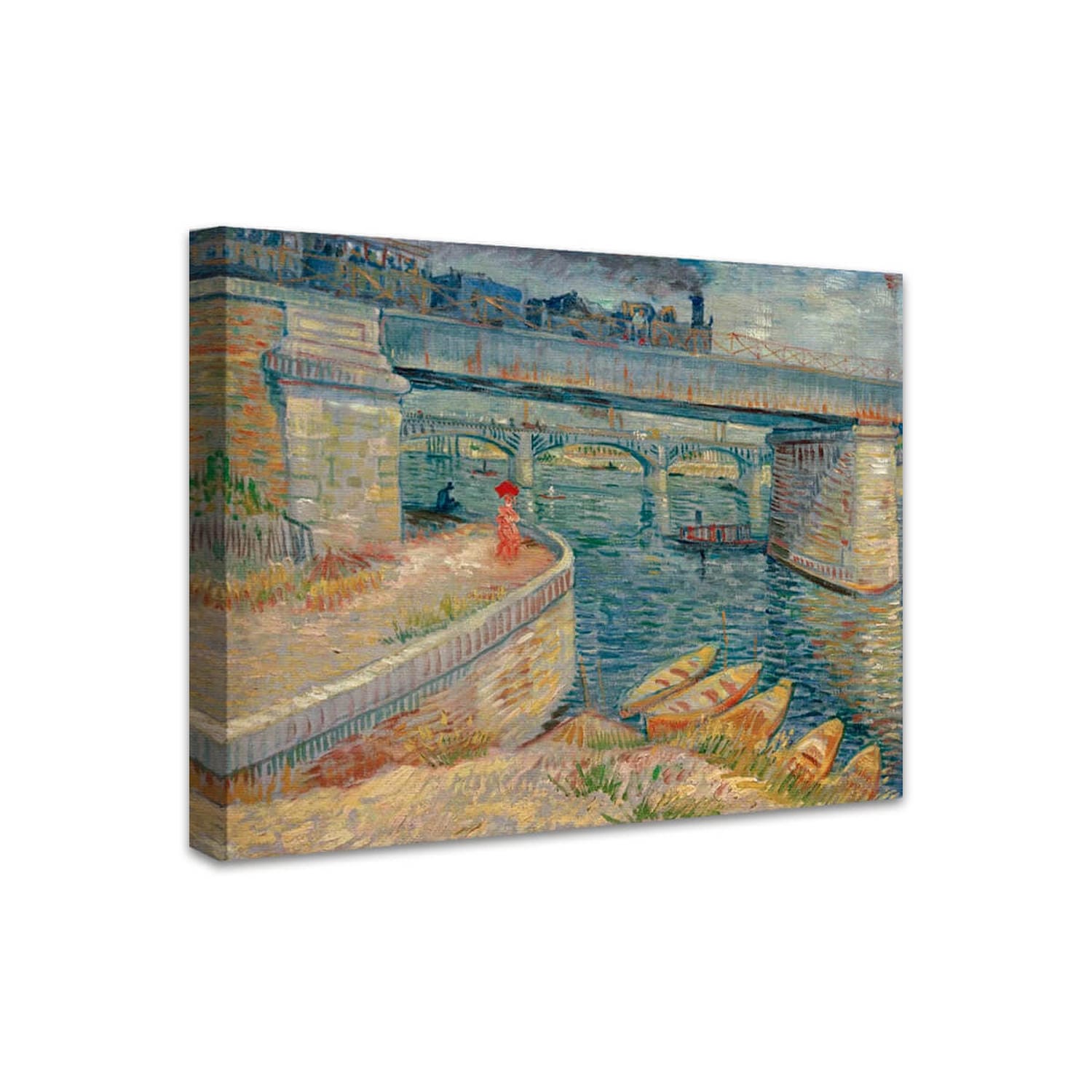 Die Brücken von Asnières | Vincent van Gogh