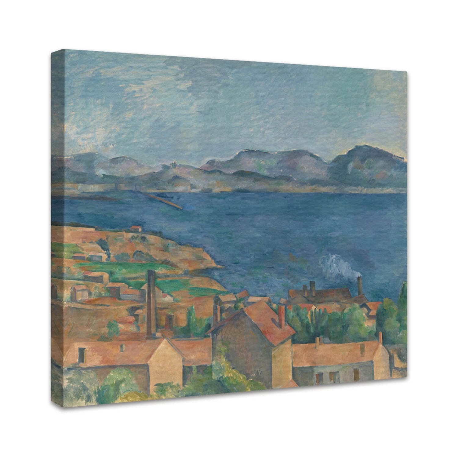 Die Bucht von Marseille, gesehen von L'Estaque | Paul Cézanne