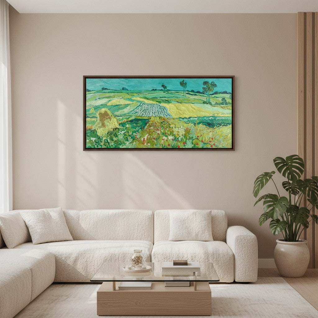 Die Ebene von Auvers | Vincent van Gogh
