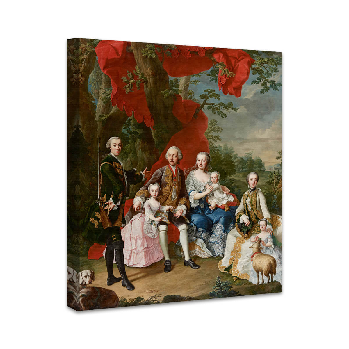 Die Familie des Grafen Nikolaus Pálffy von Erdöd | Martin van Meytens d. J.