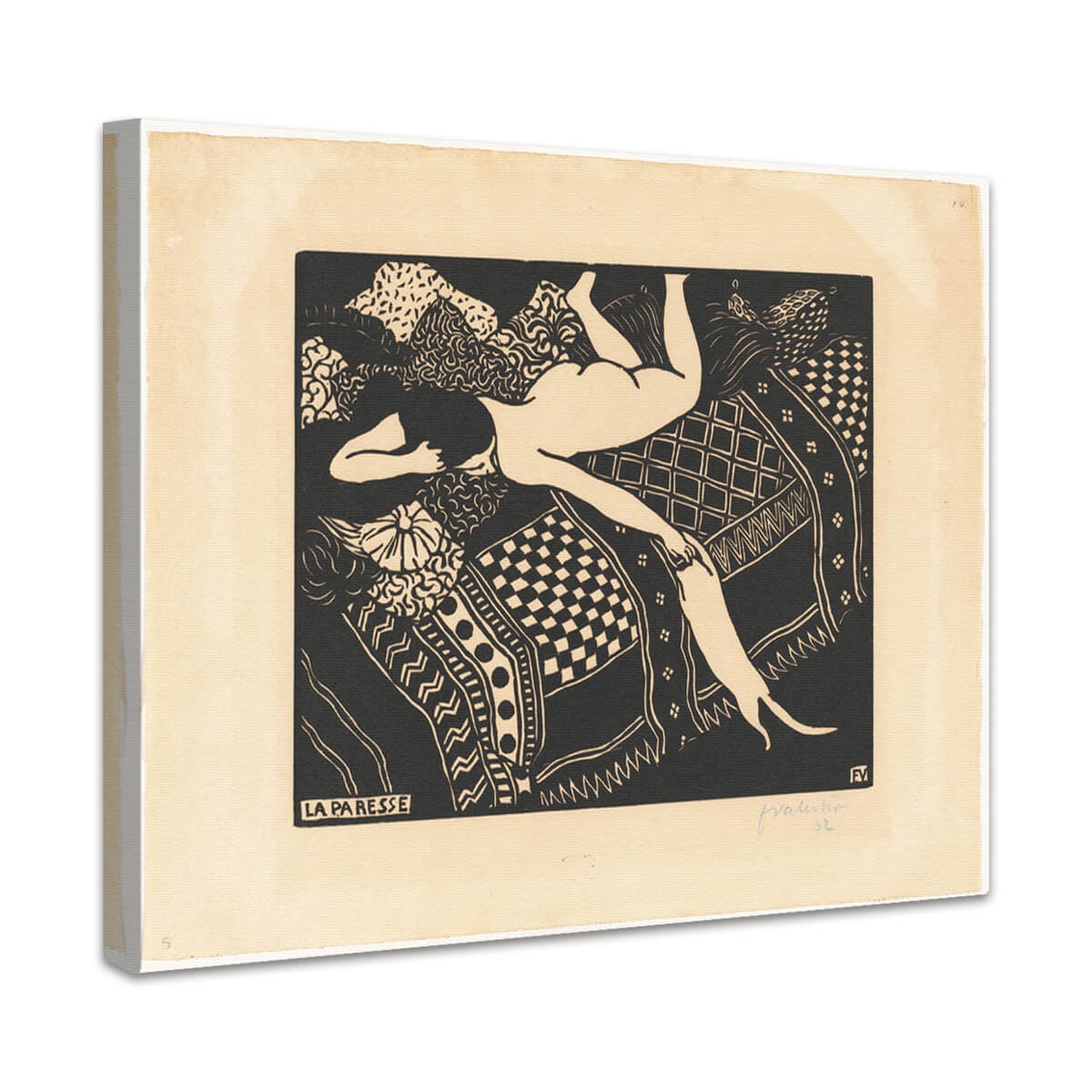 Die Faulheit | Félix Vallotton