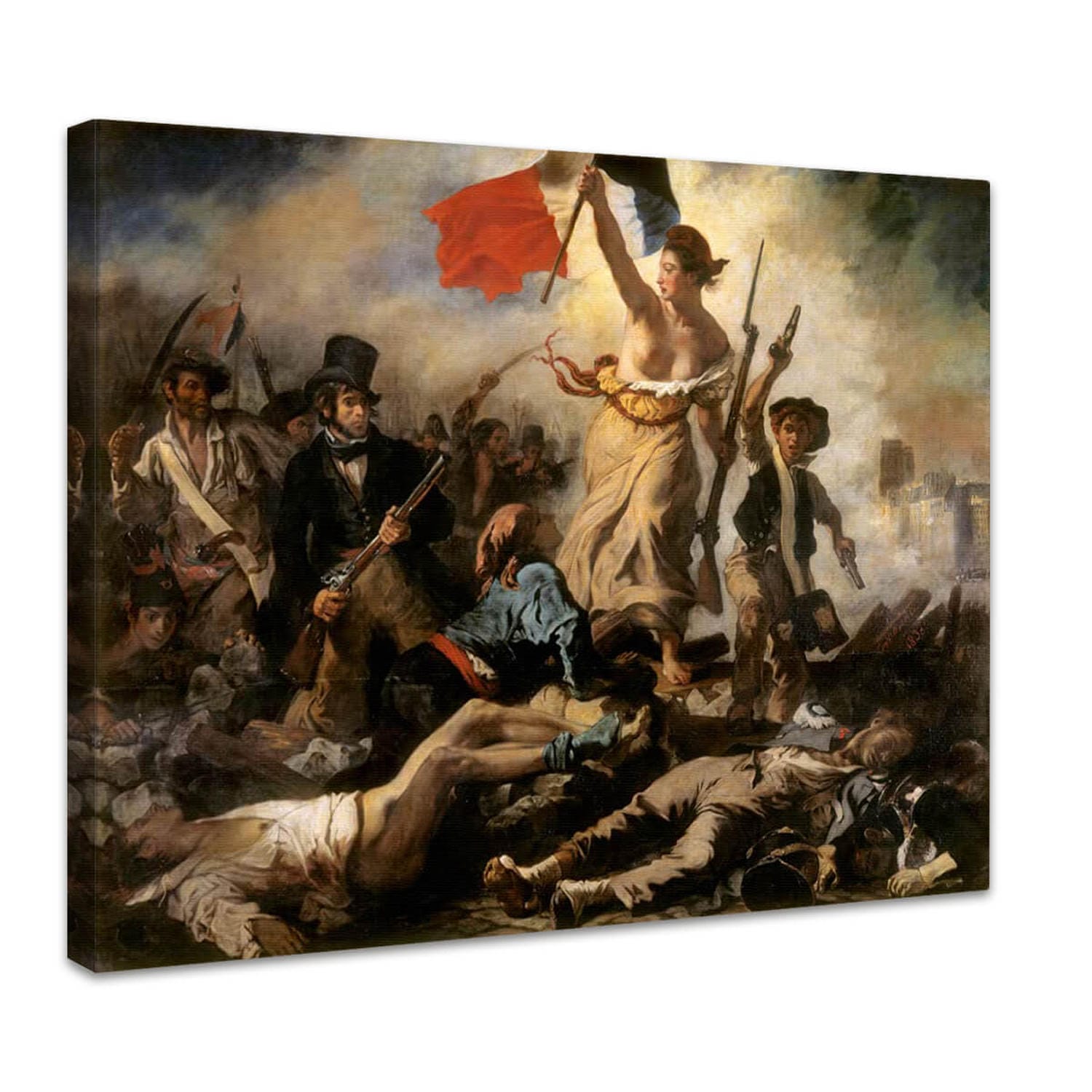 Die Freiheit führt das Volk | Eugène Delacroix