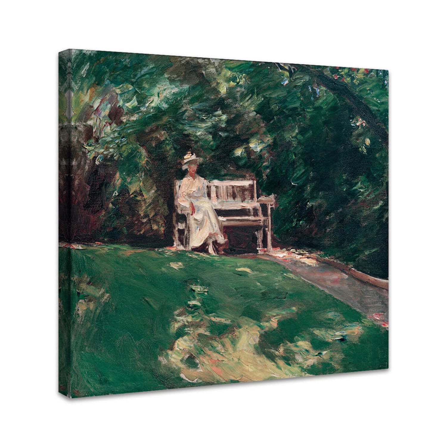 Die Gartenbank | Max Liebermann