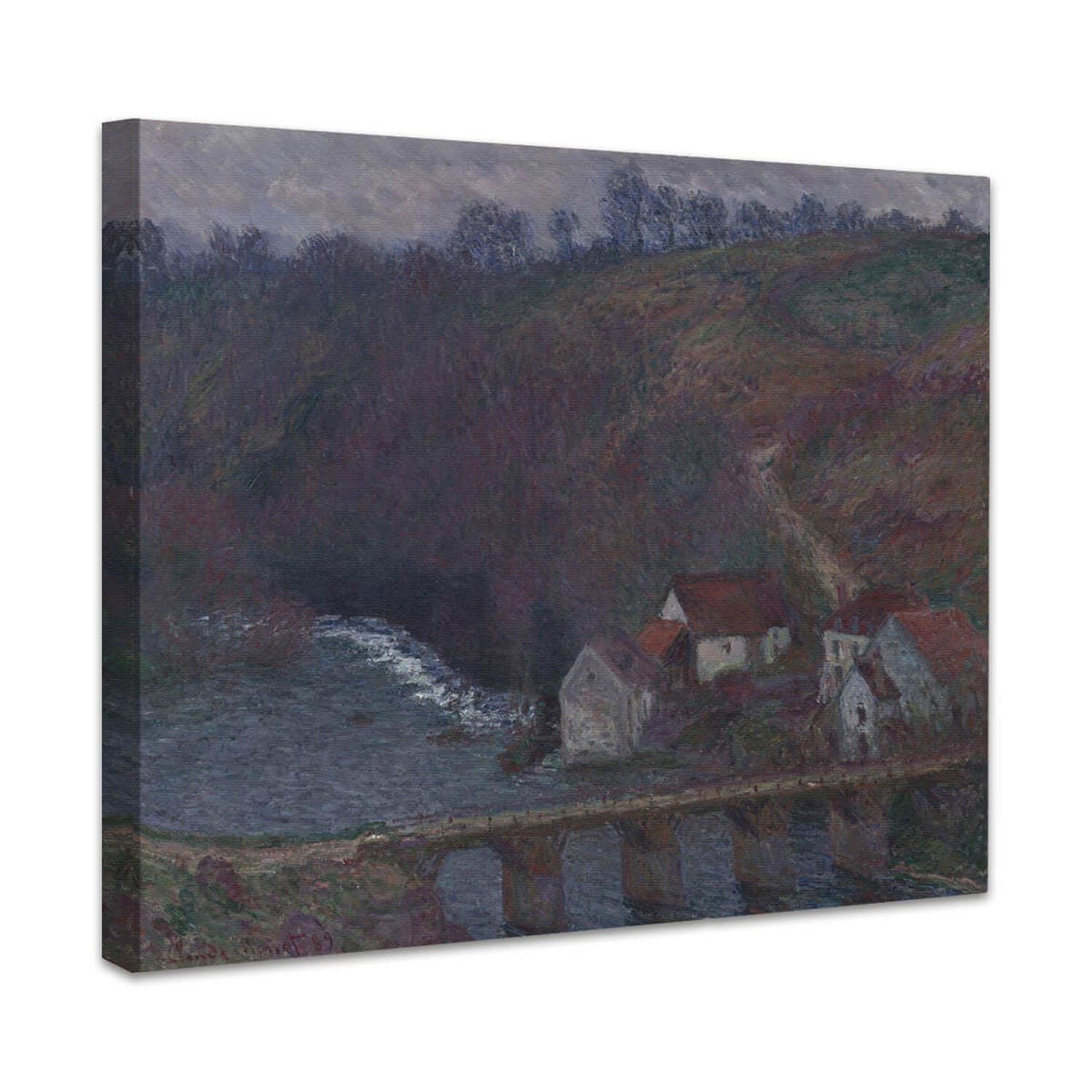 Die Grande Creuse bei der Brücke von Vervy | Claude Monet