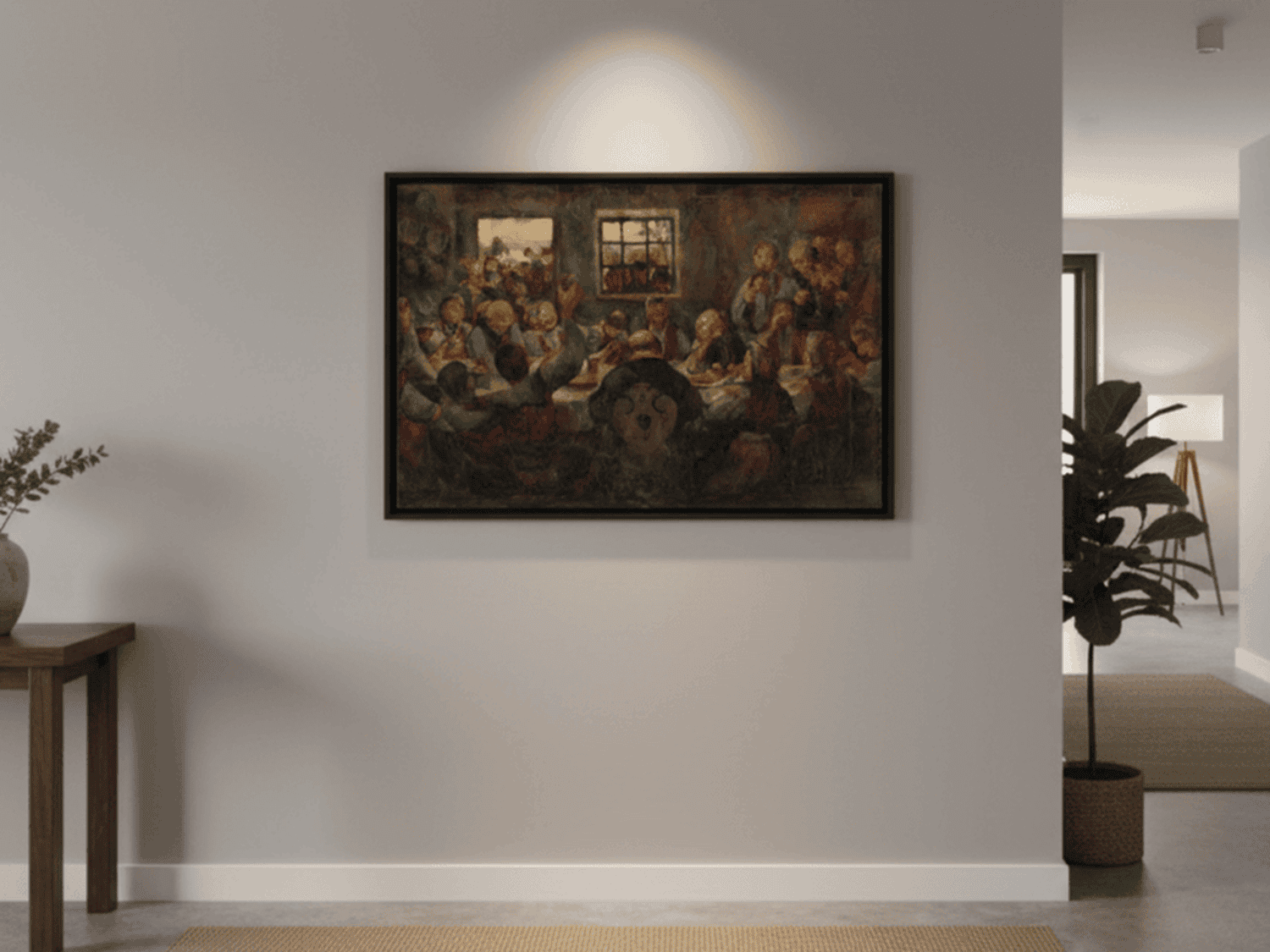 Die Hochzeit im Dorf I | Gustav Mally