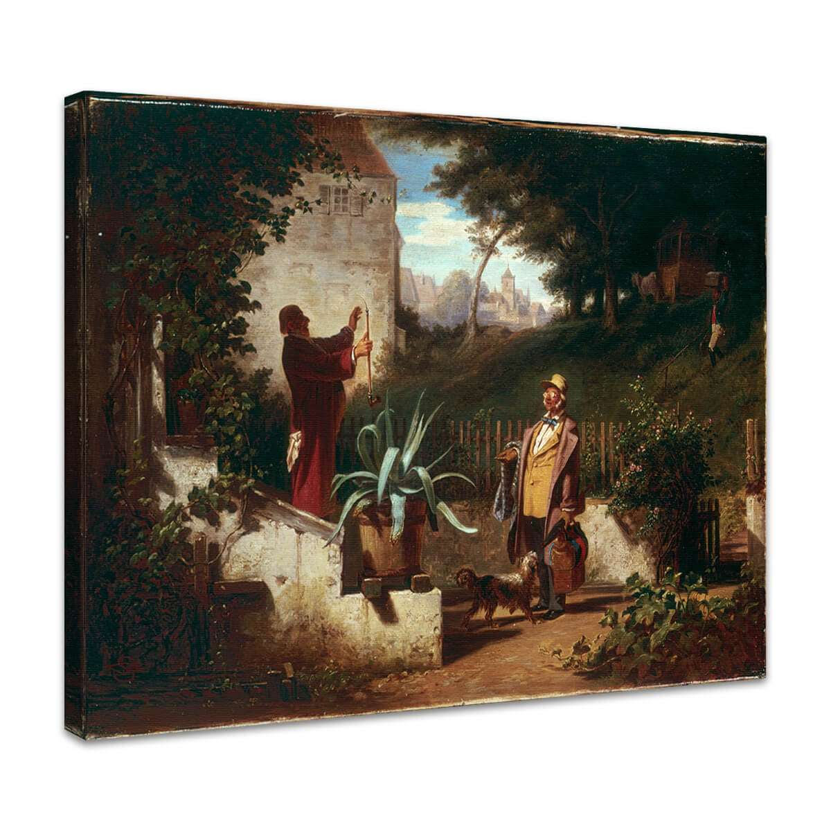 Die Jugendfreunde | Carl Spitzweg