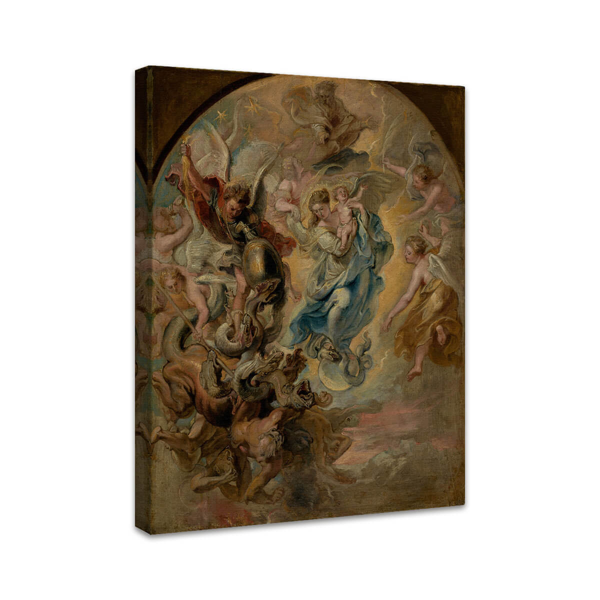 Die Jungfrau als Frau der Apokalypse | Peter Paul Rubens