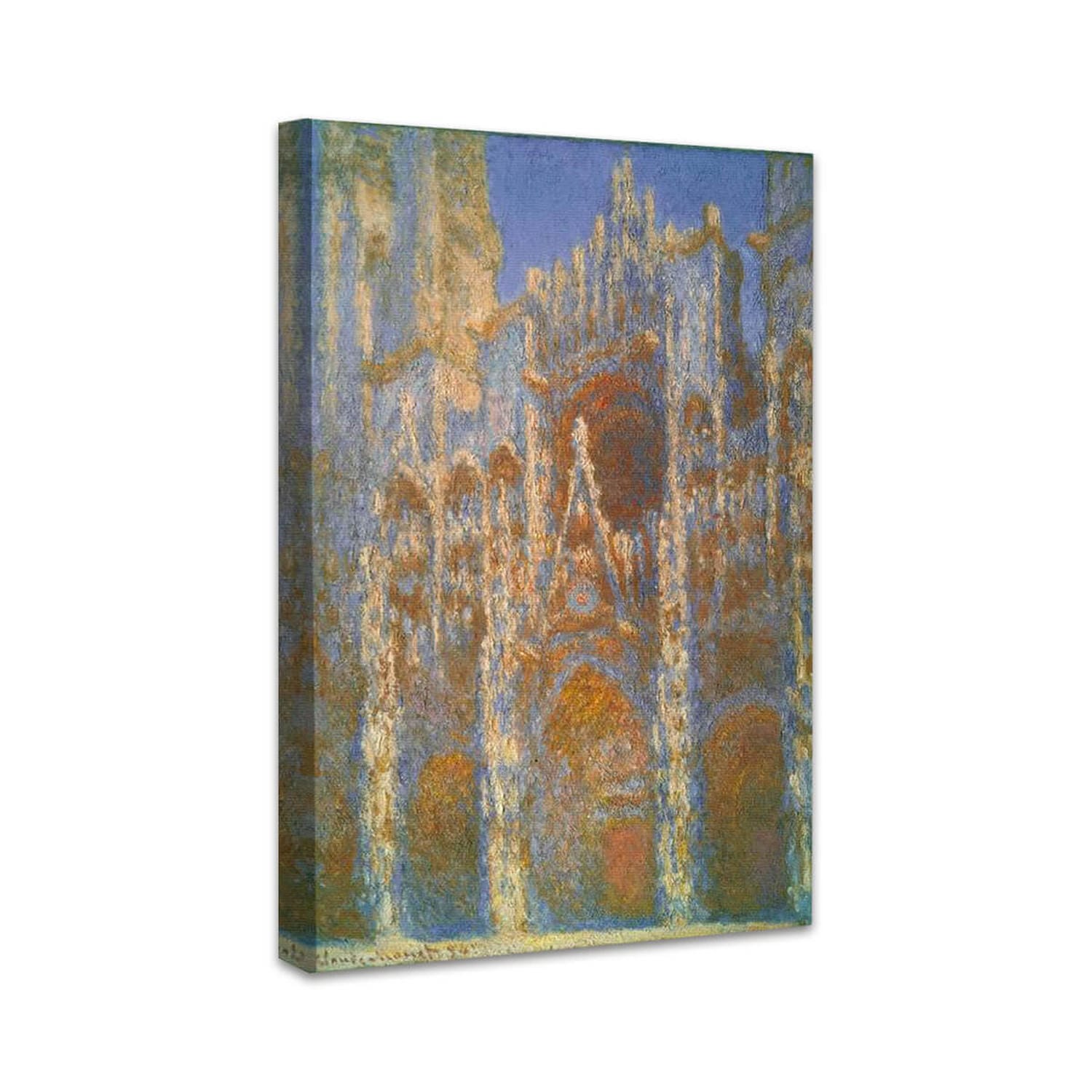 Die Kathedrale von Rouen in der Sonne | Claude Monet