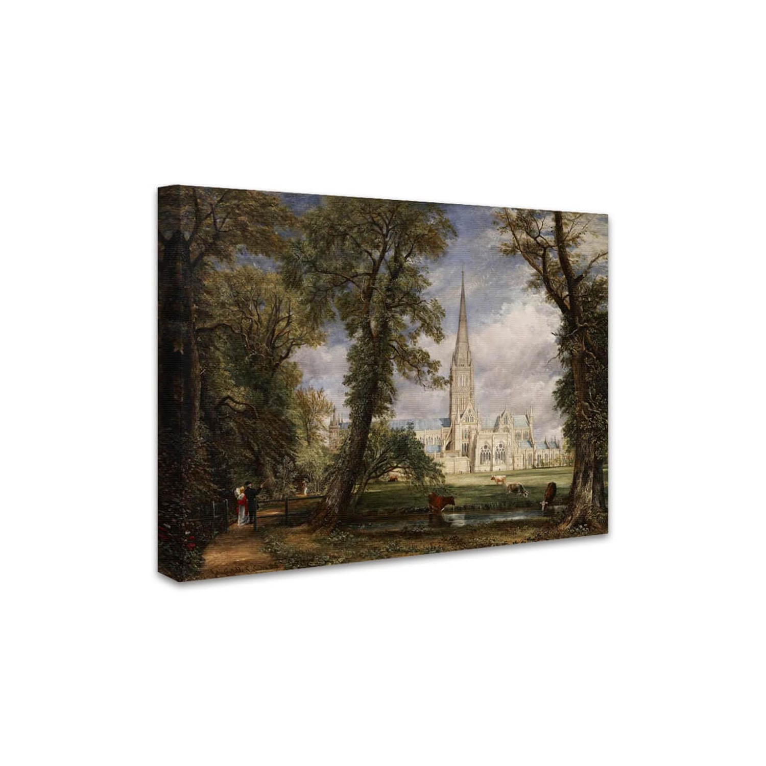 Die Kathedrale von Salisbury, vom Garten des Bischofs aus gesehen | John Constable