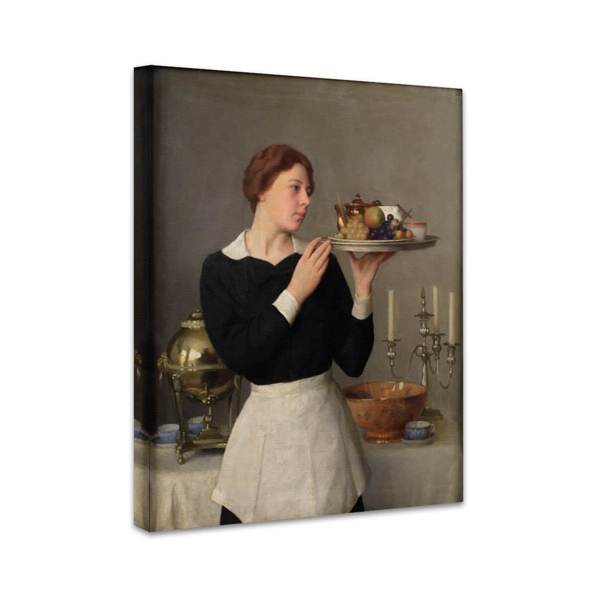 Die Kellnerin | William McGregor Paxton